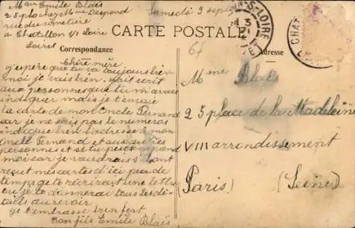 CPA Châtillon sur Loiret, vue générale