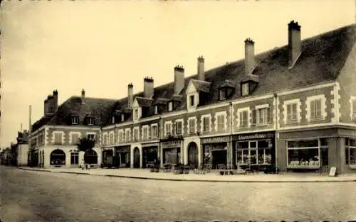 CPA Châteauneuf-sur-Loire Loiret, Nouvelles constructions de la Grande Rue