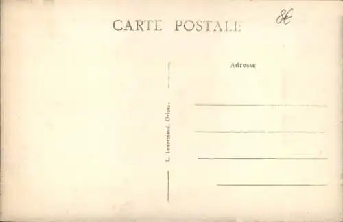 CPA Châtillon Coligny Loiret, Place du Marché, Rue Jean Jaures