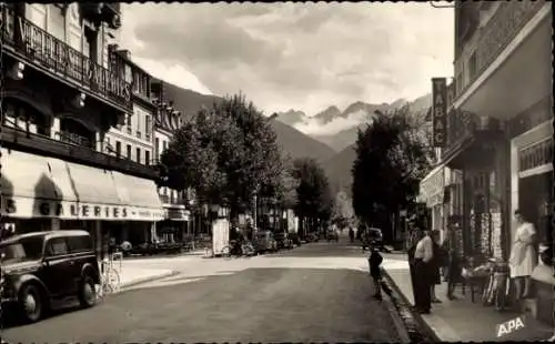 Ak Superbagnères Luchon Haute Garonne, Allees d'Etigny