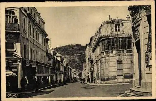 Ak Alès Alais Gard, Städtische Szenerie,  Gebäude, Straßenansicht, Autos