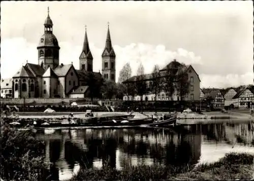 Ak Seligenstadt am Main Hessen, ehemalige Abtei