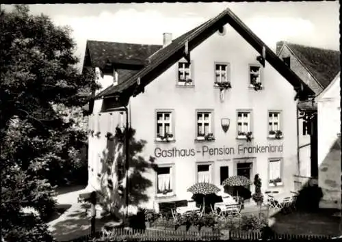 Ak Gößweinstein in Oberfranken, Gasthof Frankenland
