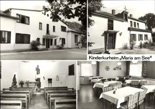 Ak Bad Salzungen in Thüringen, Kinderkurheim Maria am See