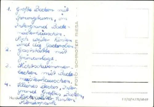 Ak Strehla an der Elbe Sachsen, Stadtbad