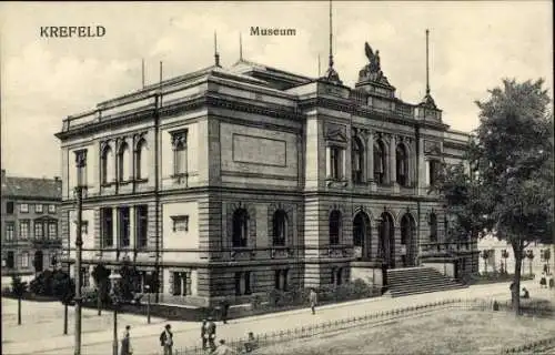 Ak Krefeld am Niederrhein, Museum