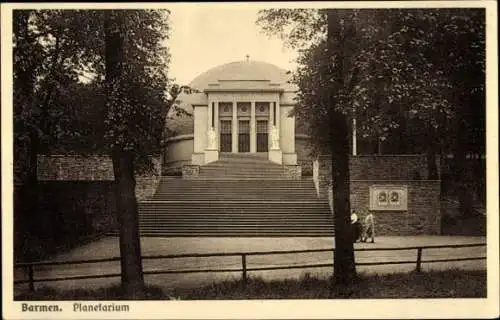 Ak Barmen Wuppertal, Planetarium