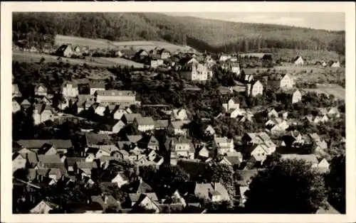 Ak Bad Liebenstein im Thüringer Wald, Landschaft mit Häusern, Hügeln, Bäumen