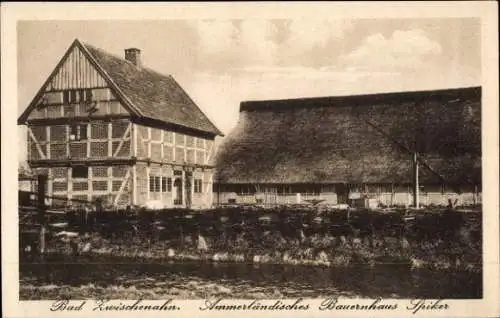 Ak Bad Zwischenahn in Oldenburg, Ammerländisches Bauernhaus Spiker