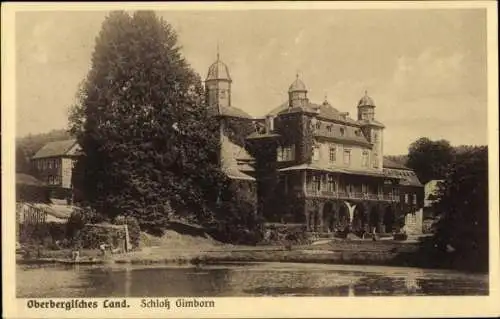 Ak Gimborn Marienheide im Bergischen Land, Schloss