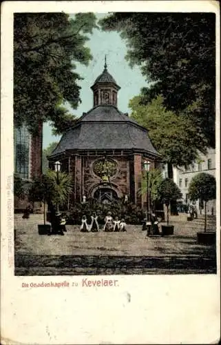Ak Kevelaer am Niederrhein, Die Gnadenkapelle,  Ansicht, bunte 