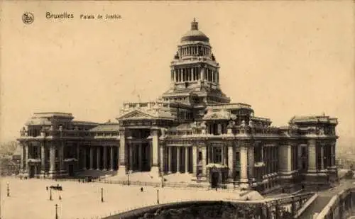 Ak Bruxelles Brüssel, Palais de Justice,  Architektur,  von Brüssel