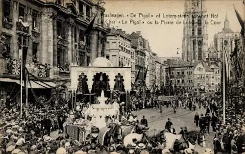 Ak Anvers Antwerpen Flandern, Praalwagen De Pigol