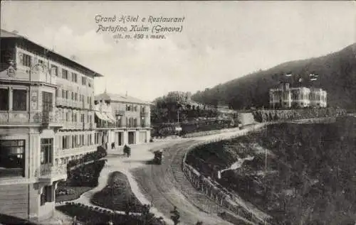 Ak Genova Genua Liguria, Grand Hotel, Restaurant