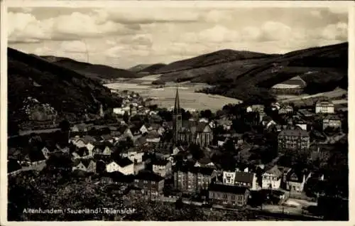 Ak Altenhundem Lennestadt im Sauerland, Panorama