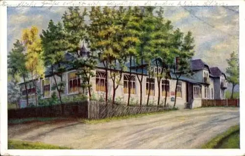 Ak Gablenz Chemnitz in Sachsen, Heideschänke