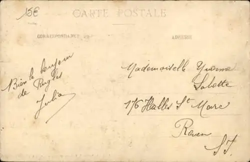 CPA Rugles Eure, Rue des Forges