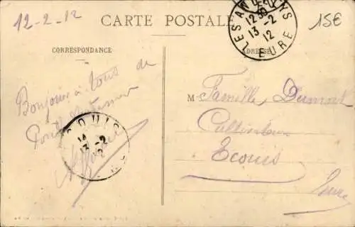 CPA Pont Audemer Eure, Place Vallemont