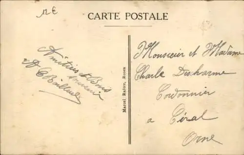 CPA Pont Saint-Pierre Eure, La Grande Rue