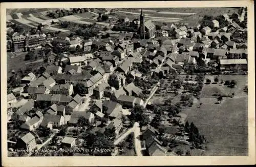 Ak Hermeskeil Schwarzwald, Fliegeraufnahme