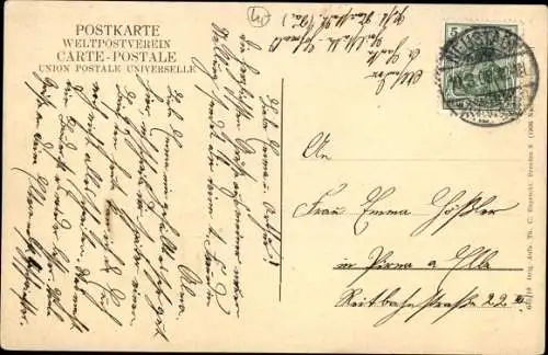 Ak Hohwald Neustadt in Sachsen, Heilstätte Hohwald