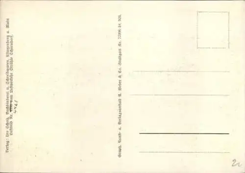 Ak Klingenberg am Main Unterfranken, Fliegeraufnahme