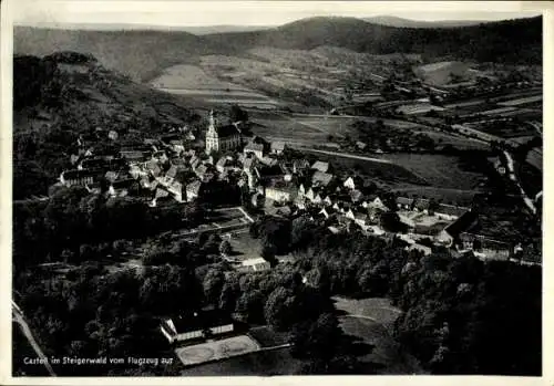 Ak Castell Unterfranken, Fliegeraufnahme