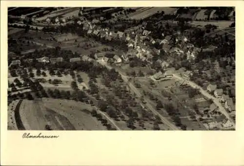 Ak Obernhausen Birkenfeld in Württemberg, Fliegeraufnahme