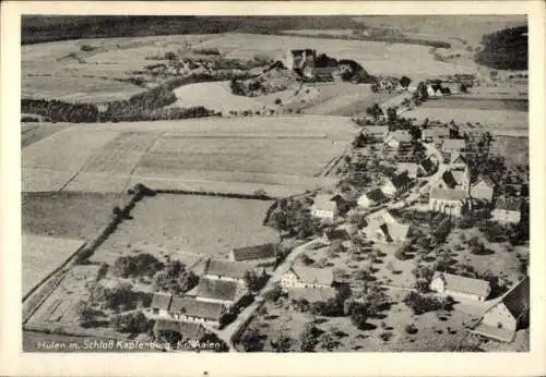 Ak Lauchheim im Ostalbkreis, Schloss Kapfenburg, Fliegeraufnahme