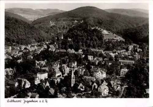 Ak Jugendheim an der Bergstraße, Fliegeraufnahme