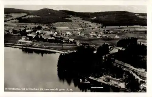 Ak Schluchsee im Schwarzwald, Luftaufnahme