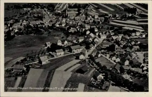Ak Hermeskeil im Hunsrück, Fliegeraufnahme