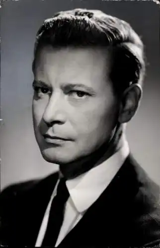 Ak Schauspieler Dieter Borsche, Portrait, Film Dr. Hall