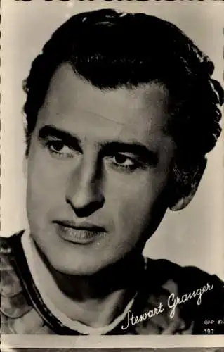 Ak Schauspieler Stewart Granger, Portrait