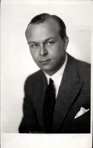 Ak Schauspieler Paul Hartmann, Portrait