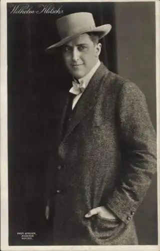 Ak Schauspieler Wilhelm Klitsch, Portrait
