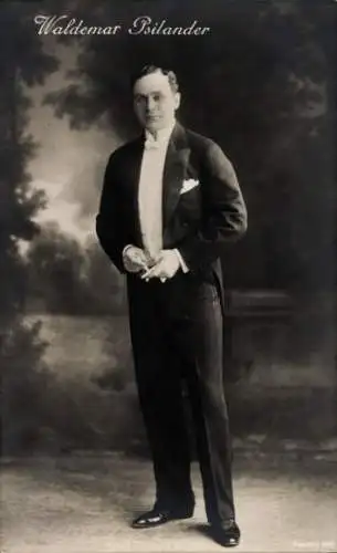 Ak Schauspieler Waldemar Psilander, Portrait