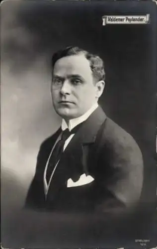 Ak Schauspieler Valdemar Psilander, Portrait