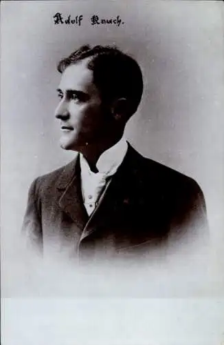 Ak Schauspieler Adolf Rauch, Portrait