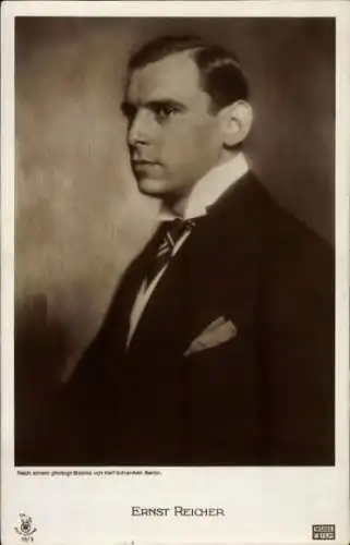Ak Schauspieler Ernst Reicher, Portrait