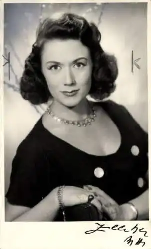 Ak Schauspielerin Herta Meyen, Portrait