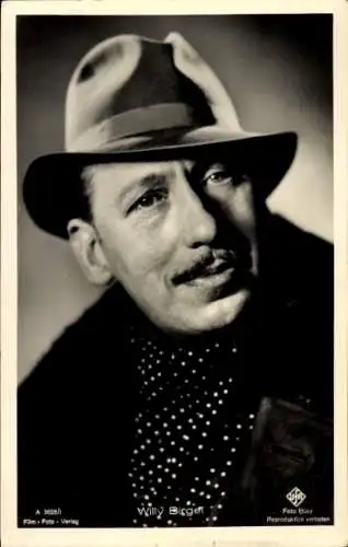 Ak Schauspieler Willy Birgel, Portrait