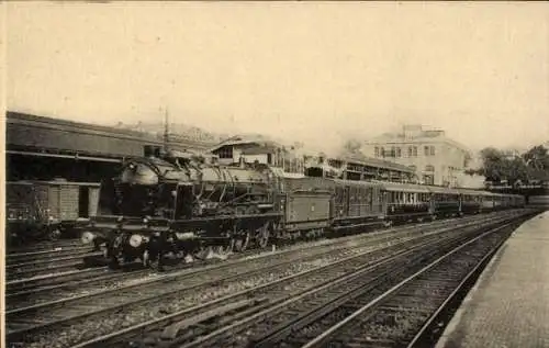 Ak Französische Eisenbahn, Chemin de fer, Locomotive, Etat, No 231.523