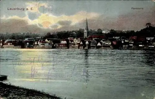 Ak Lauenburg an der Elbe, Panorama