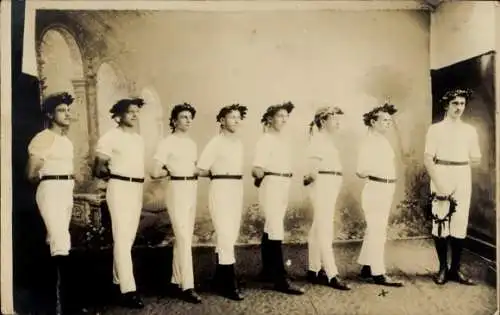 Foto Ak Lorch Deutschland, Turner, Gruppenfoto