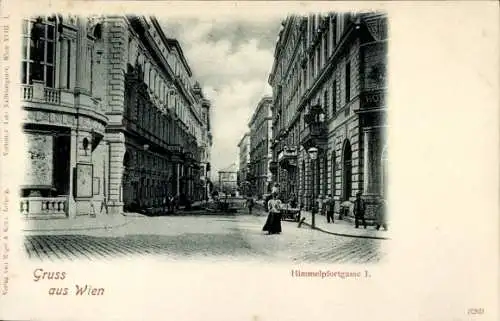 Ak Wien 1 Innere Stadt, Himmelpfortgasse
