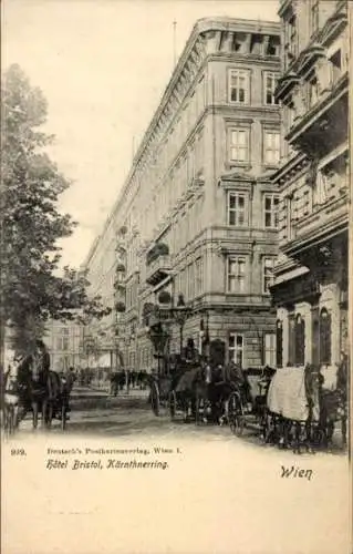 Ak Wien 1 Innere Stadt, Kärntnerring, Hotel Bristol
