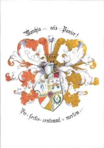 Studentika Ak Corps Marchia, Wappen
