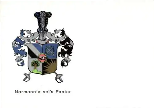 Studentika Ak Wappen Corps Normannia