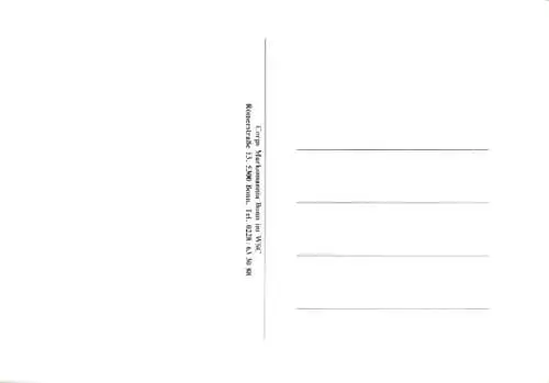 Studentika Ak Bonn, Corps Markomannia, Wappen, WSC, Römerstraße 13